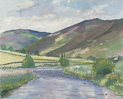 Yarrow near the Gordon Arms, Selkirkshire